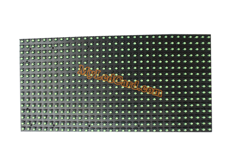 P10 Outdoor 1G Green Color Message LED Display Module 320*160mm